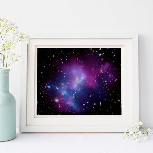 Poster Photo céleste de la galaxie pourpre