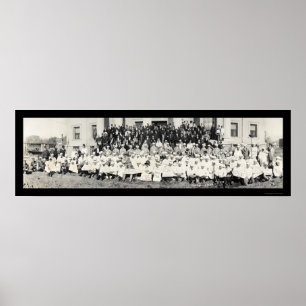 Poster Photo cérémonielle Shriners 1920