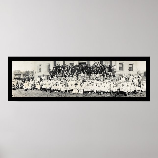 Poster Photo cérémonielle Shriners 1920 (Devant)