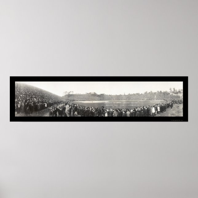 Poster Photo Cleveland Baseball 1915 (Devant)