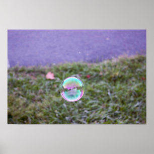 Poster Photo de bulle