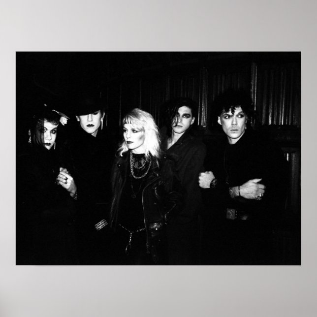 POSTER PHOTO DE CHRISTIAN DEATH 1984 (Devant)