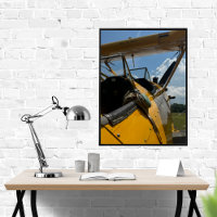 Photo de cockpit d'avion, Papa pilote d'aviation c