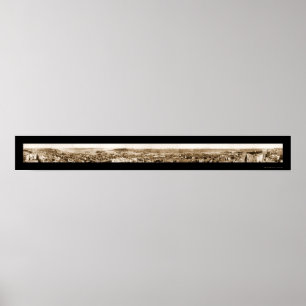 Poster Photo de Constantinople Turquie 1888