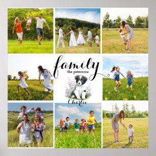 Poster Photo de famille personnalisée