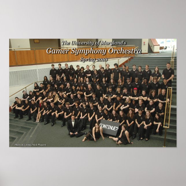 Poster Photo de groupe GSO Spring '10 (Devant)