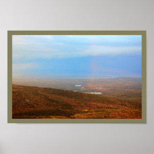 Poster Photo de la montagne Cadillac