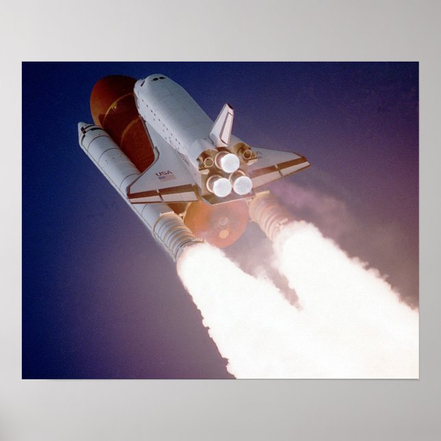 Poster photo de la navette spatiale de la NASA (Devant)