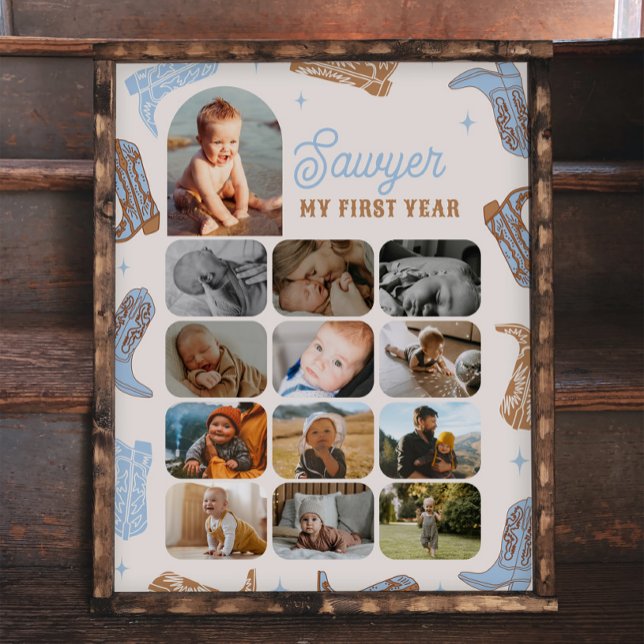 Poster photo de la première année de Cowboy (Créateur téléchargé)