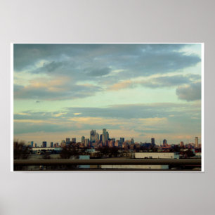 Poster Photo de la skyline de Philadelphie