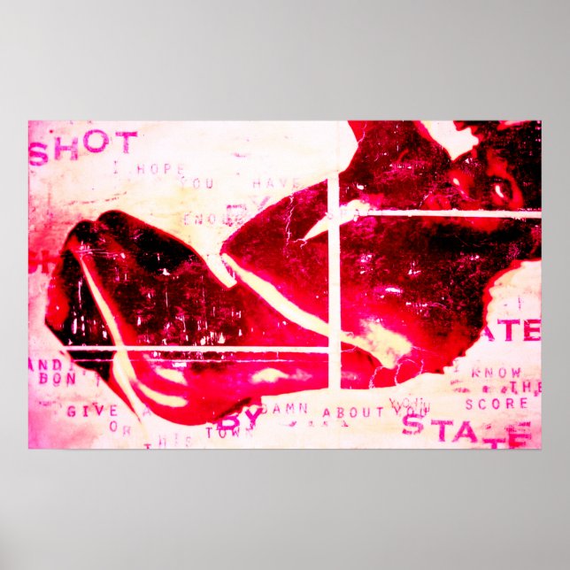 Poster photo de l'affiche de l'état (Devant)