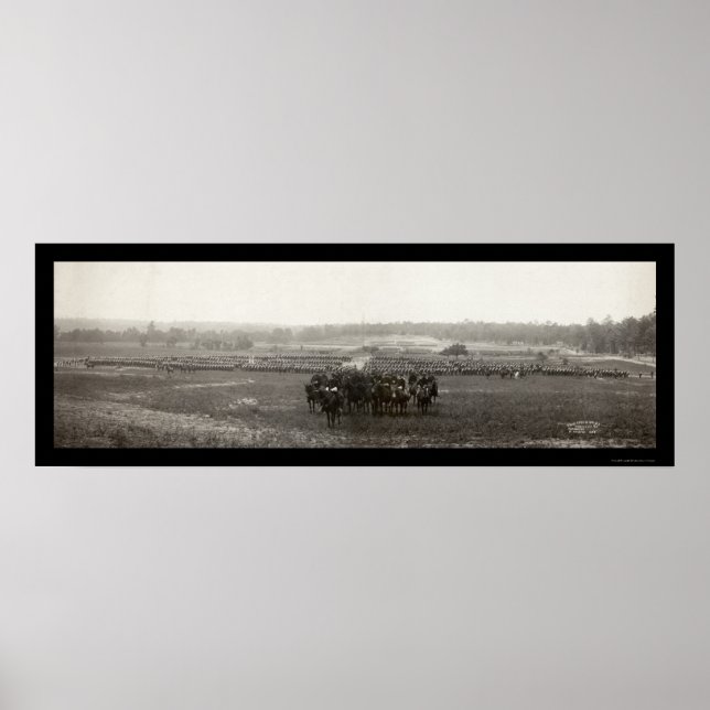 Poster Photo de l'Armée de Chickamauga 1898 (Devant)