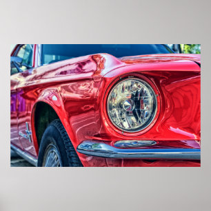 Poster photo de l'artisanat de voiture classique