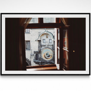 Poster photo de l'horloge astronomique de Prague