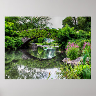 Poster Photo de paysage de Central Park
