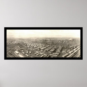 Poster Photo de subvention de camp aérien 1918