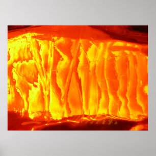 Poster Photo de verre