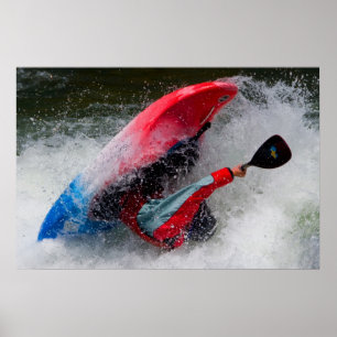 Poster photo de Whitewater Kayak