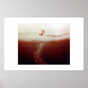 Poster Photo d'essai nucléaire : George