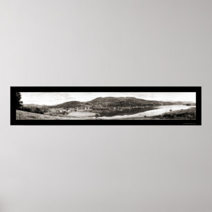 Poster Photo du barrage VT East Pittsford 1913