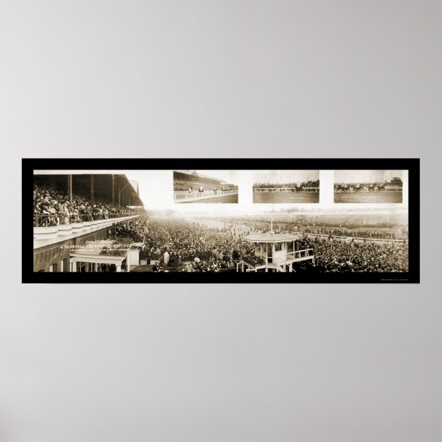 Poster Photo du Derby du Kentucky 1921 (Devant)