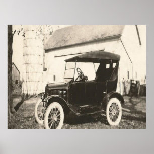 Poster photo du modèle T