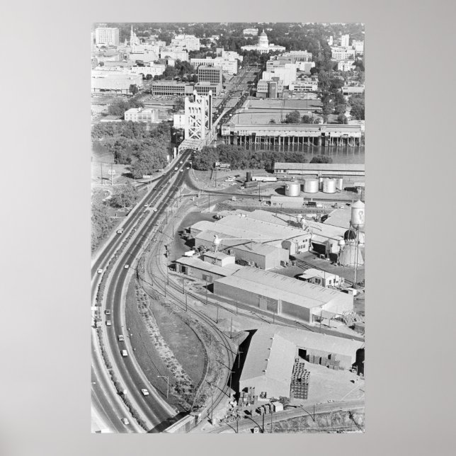 Poster photo du pont de la tour aérienne (Devant)