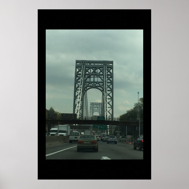Poster photo du pont George Washington (Devant)