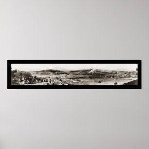 Poster Photo en fibre Canton NC 1911