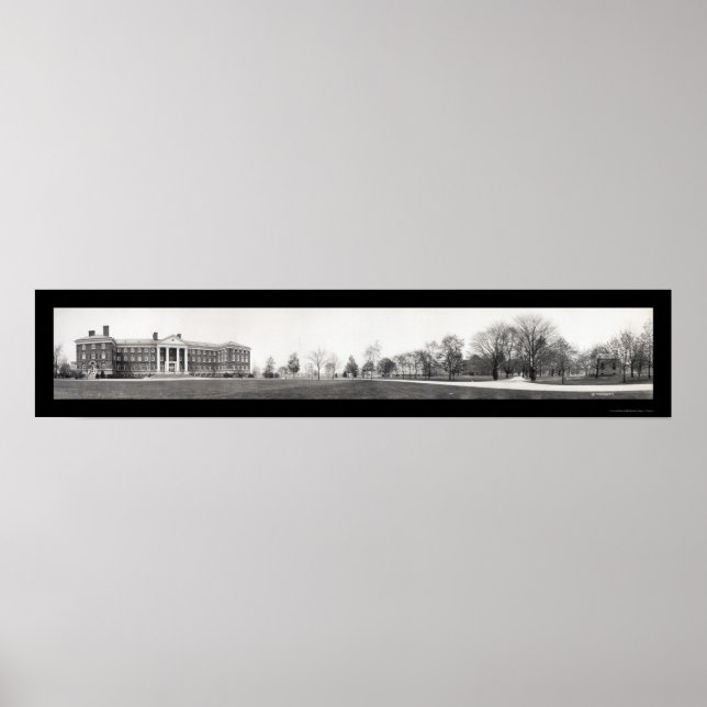 Poster Photo Franklin & Marshall PA 1921 (Devant)