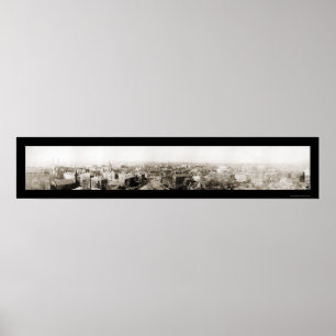 Poster Photo Harvard & Cambridge 1919
