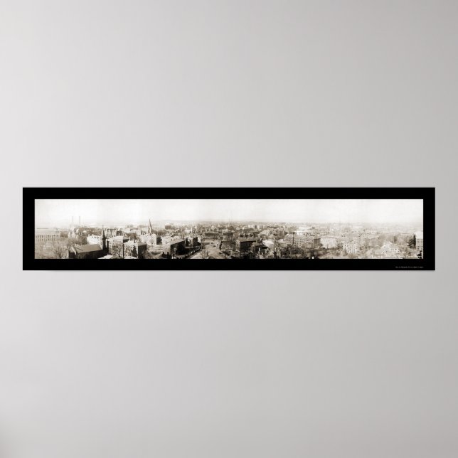 Poster Photo Harvard & Cambridge 1919 (Devant)