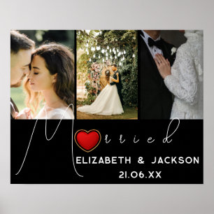 Poster Photo mariage