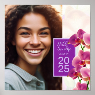 Poster photo moderne et élégant Orchidées