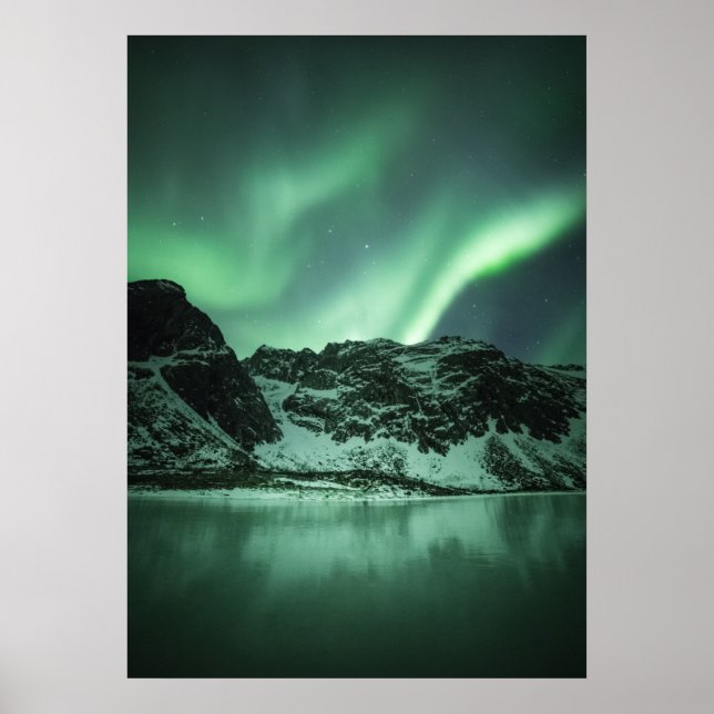 Poster Photo Northern Lights (Devant)