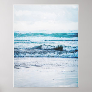 Poster photo Ocean Waves version 2 Imprimer