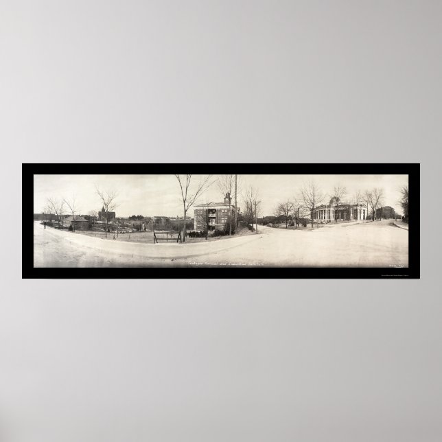 Poster Photo panoramique de Tuskegee 1916 (Devant)
