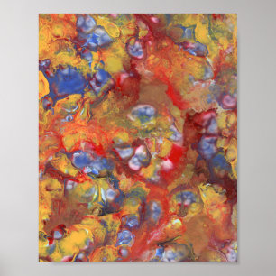 Poster photo Pearl Dream Abstrait en acrylique