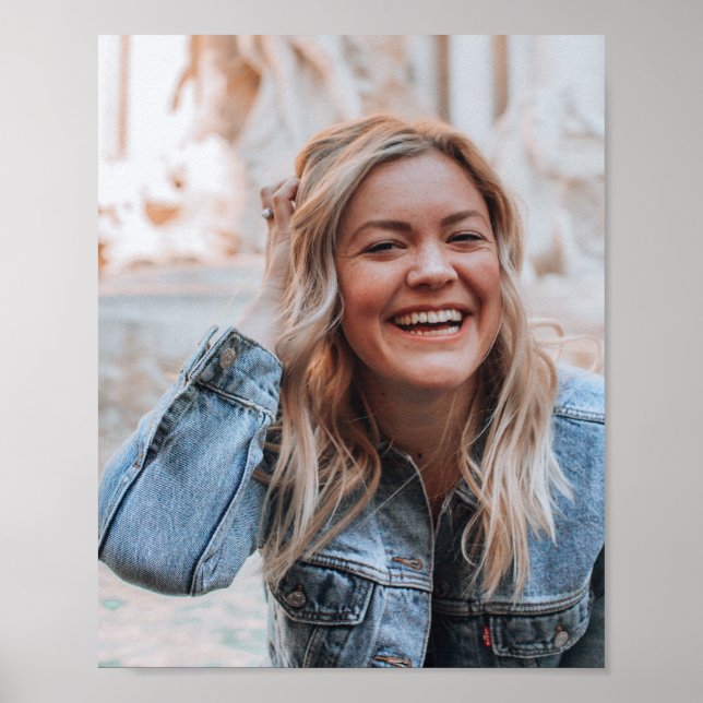 Poster Photo personnalisée (Devant)