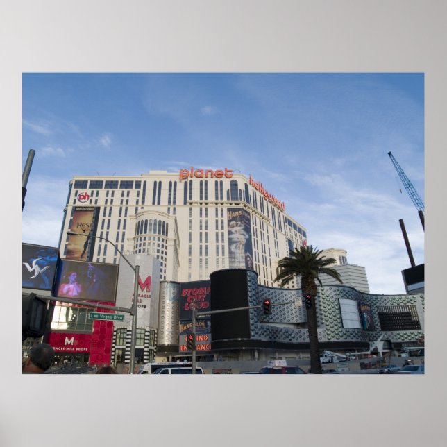 Poster photo Planet Hollywood Las Vegas Imprimer (Devant)