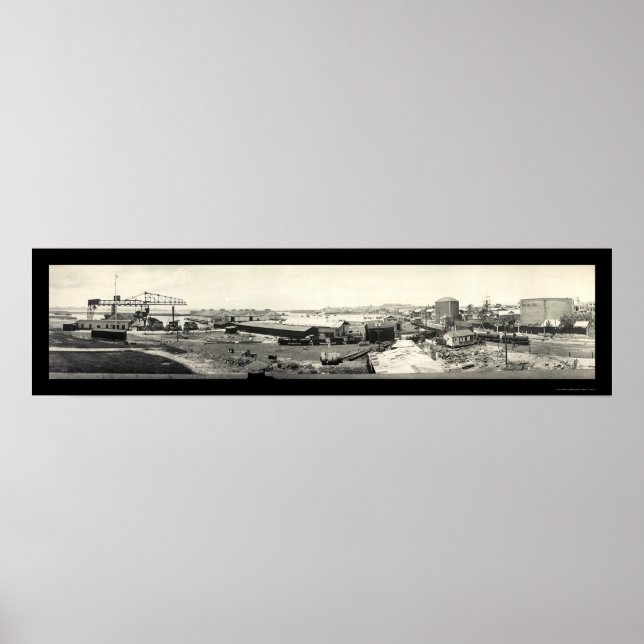 Poster Photo Porto Rico de l'huile de charbon 1919 (Devant)