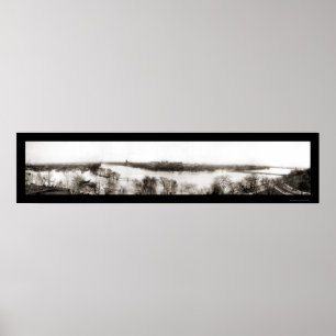 Poster Photo principale 1913 de Dayton d'inondation