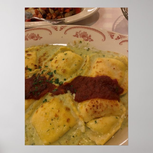 Poster Photo Ravioli (Devant)
