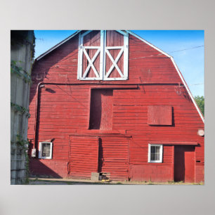 Poster Photo Red Barn
