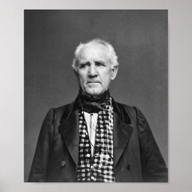 Poster Photo Sam Houston (Devant)