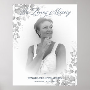 Poster Photo Service du Souvenir Chers Noirs et blancs