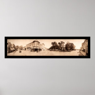 Poster Photo Sigourney Iowa 1908