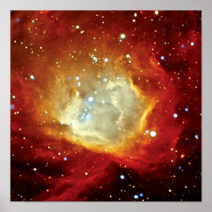 Poster Photo spatiale Pulsar SXP 1062 Supernova restante 