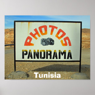 Poster Photo-stop tunisien