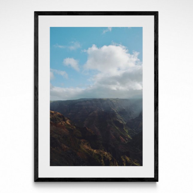 Poster photo Waimea Canyon Kauai (Créateur téléchargé)